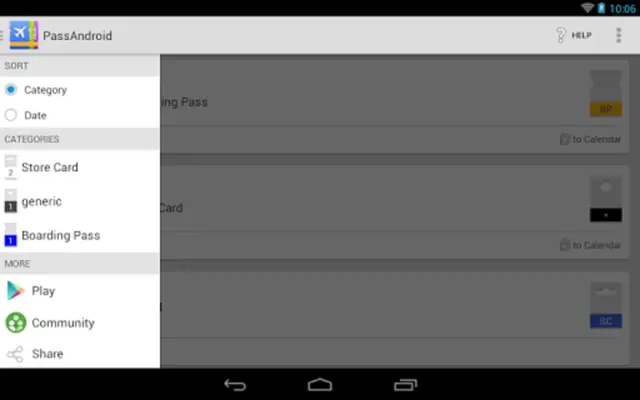 PassAndroid android App screenshot 7